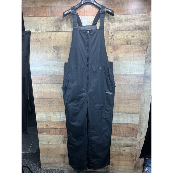 Arctix Snow Men's Black 5k Warner Drier Happier Longer Snow Pants Overalls XL